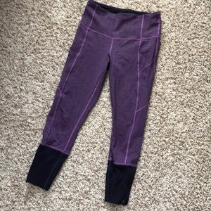 Lululemon EUC runner capri size 6
